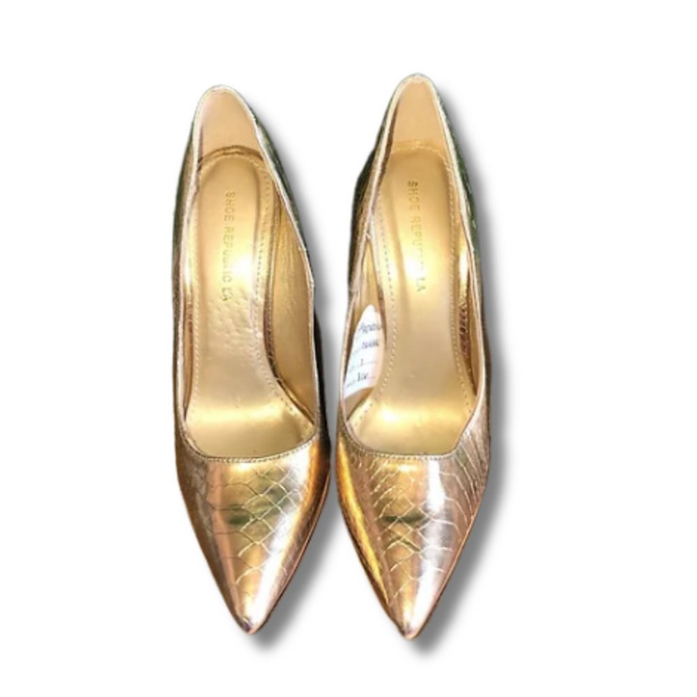 Gold Republic Heels